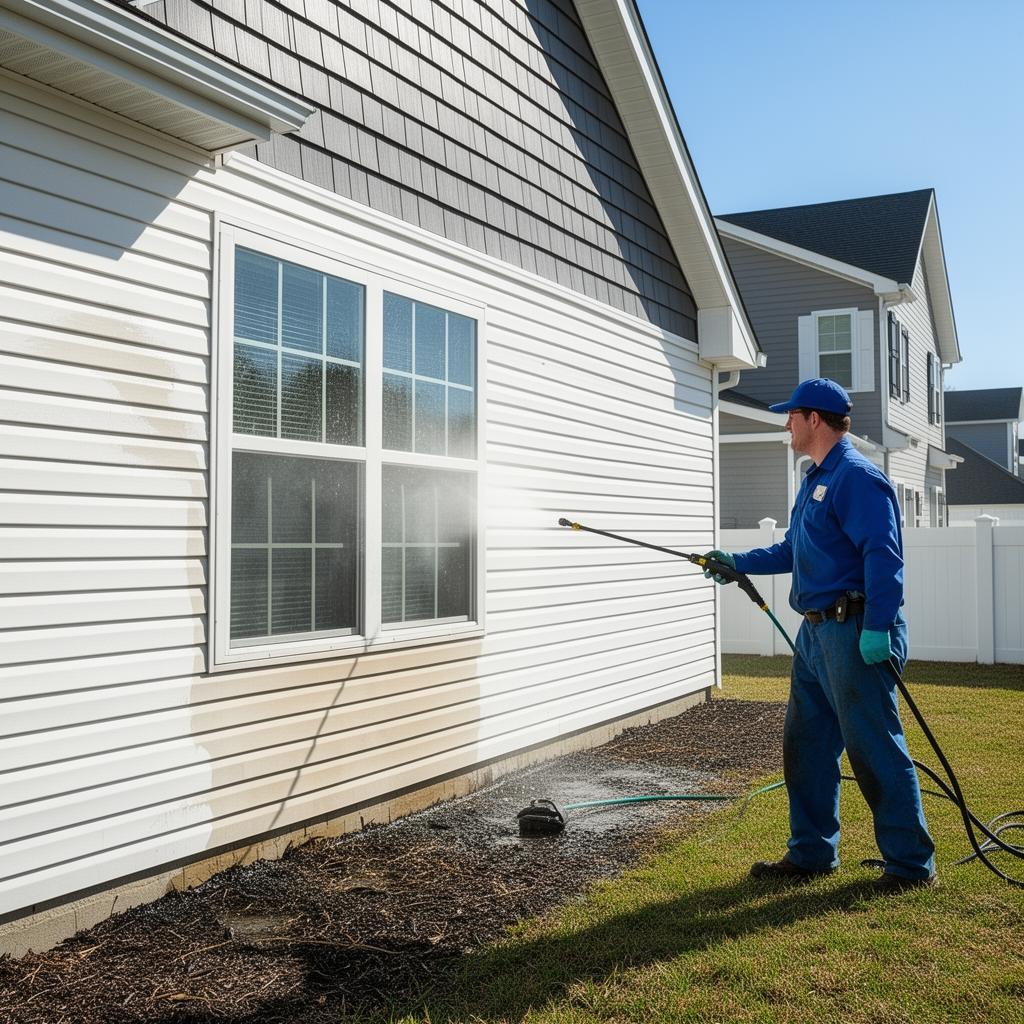 House Siding Cleaning